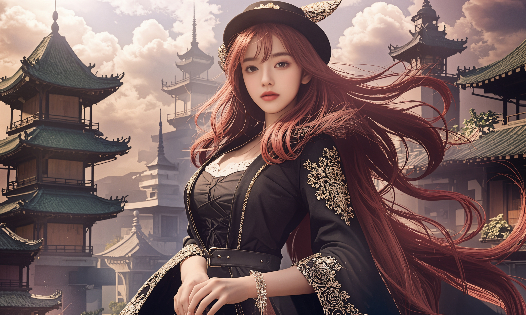 SUV悬在山坡两人危在旦夕 十几人拉绳作保险